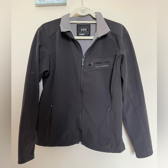 Helly Hansen Lightweight Jacket Size Large Black - Picture 1 of 13